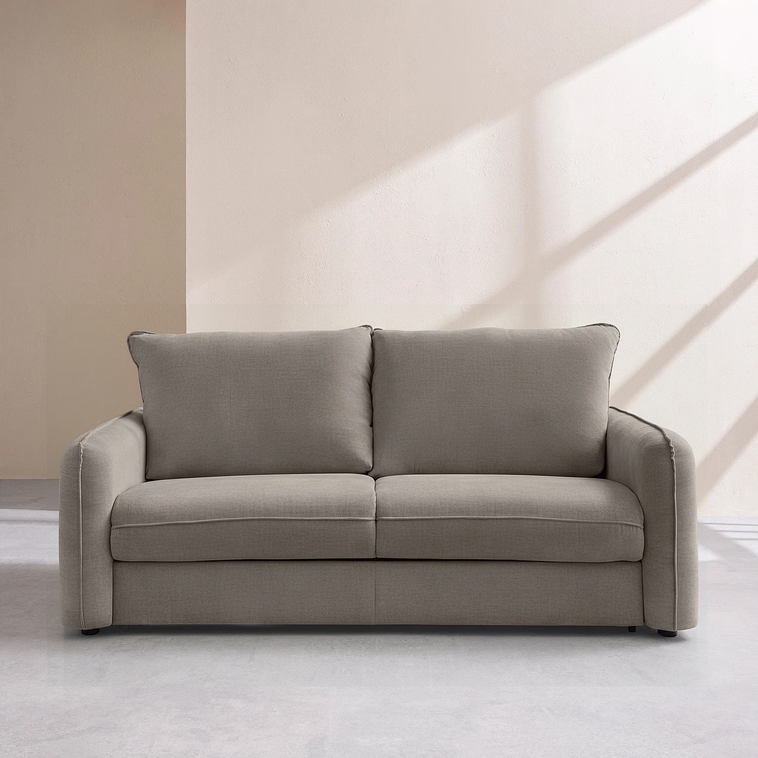 Canapé Convertible MATT 2 Places Gris – HAPPY GARDEN (neuf)